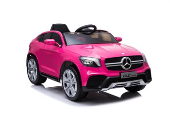 Mercedes GLC Coup\'e Pink, 12Volt, rubber tires, leather seat