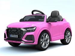 Audi RSQ8 Pink, 12V with rubber tires
