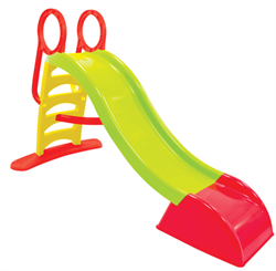 Kids Zone slide purple with basket 130cm