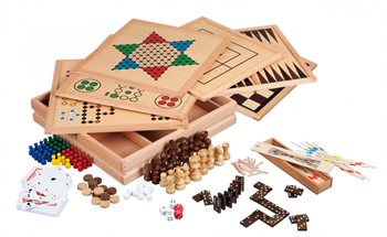 Wooden Game Compendium 100, Premium