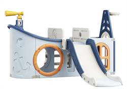 Kids Zone car with slide & basket