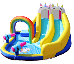 Doctor Dolphin Bouncer Unicorn incl. 750W blower
