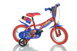 12 "License Spiderman bike with a drink cap