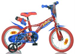 16 "License Spiderman bicycle with drinking cap