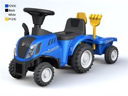 New Holland Tractor with trailer