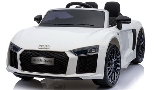 Audi R8 Spyder White, 2x12V