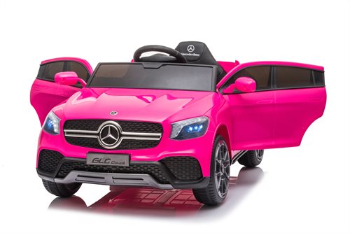 Mercedes GLC Coupe Pink, 4x12V, EVA tires and leather seat