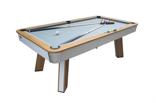 Stanlord  Pool table 7" fods White Pantheon Dinning with accessories