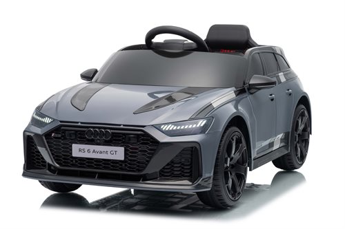 Audi RS 6 Avant GT 4x12V, leather seat and rubber wheels
