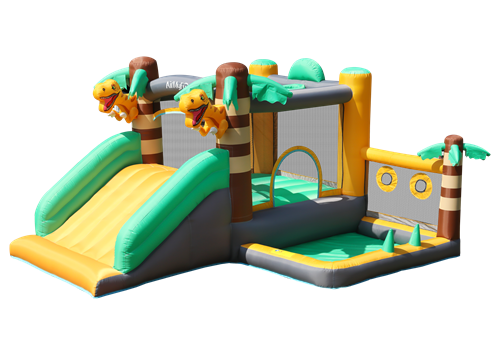 Doctor Dolphin Bouncer Dinoworld incl. 350W blower