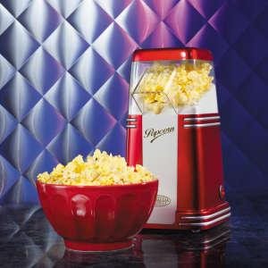 Popcorn maskine model 2011 i flot retro design. 