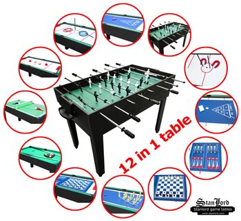 Stanlord Torino Multi table 12i1 with all accessories.